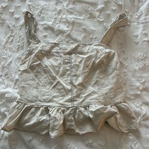 peplum crop top